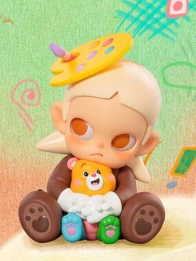 Zsiga × Care Bears Series Figures confirmed box Work of heart bear